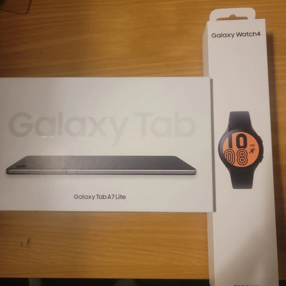 Samsung watch & tablet